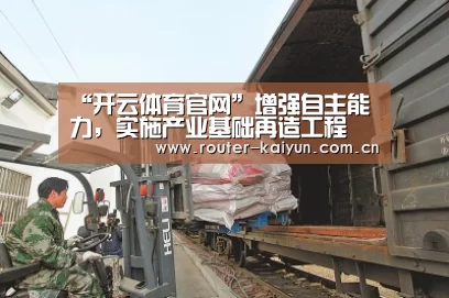 “开云体育官网”增强自主能力,实施产业基础再造工程(图3) 开云体育网站